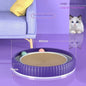 LovelyRLovely LovelyRLovely Round Cat Scratching Board Purple / L LovelyRLovely Round Cat Scratching Board