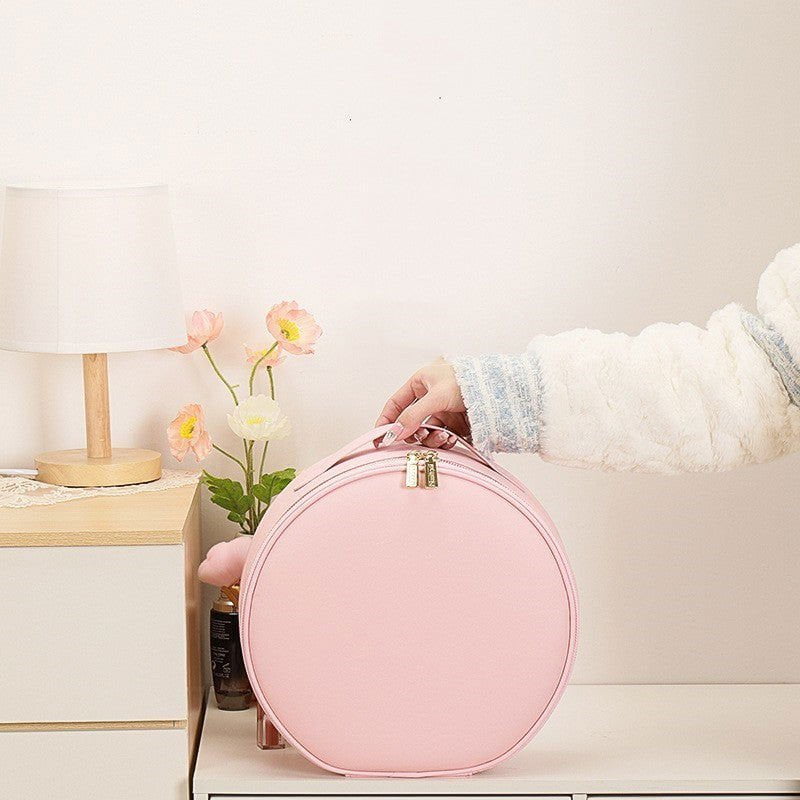 LovelyRLovely LovelyRLovely Round Smart LED Mirror Mak LovelyRLovely Round Smart LED Mirror Makeup Bag