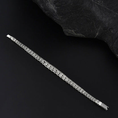 LovelyRLovely LovelyRLovely S925 Sterling Silver Hand 20cm / 925 Silver LovelyRLovely S925 Sterling Silver Hand Weaving Bracelet