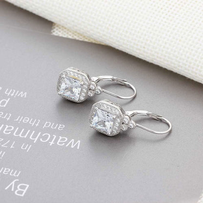 LovelyRLovely LovelyRLovely S925 Sterling Silver Rhine EA102021 / S925 LovelyRLovely S925 Sterling Silver Rhinestone Earrings