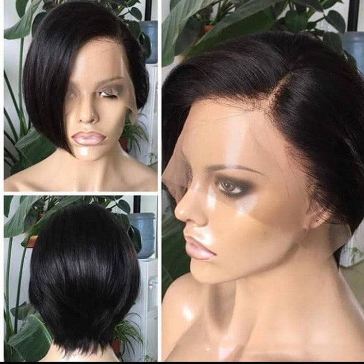 LovelyRLovely LovelyRLovely Semi-Woven Human Hair Shor LovelyRLovely Semi-Woven Human Hair Short Wig