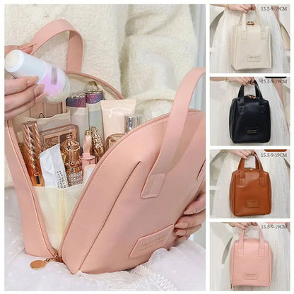 LovelyRLovely LovelyRLovely Shell Shape PU Leather Cos LovelyRLovely Shell Shape PU Leather Cosmetic Bag