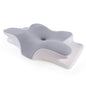 LovelyRLovely LovelyRLovely Slow Rebound Memory Foam C Light Gray / MJ8149 Wing Pillow LovelyRLovely Slow Rebound Memory Foam Cervical Support Pillow