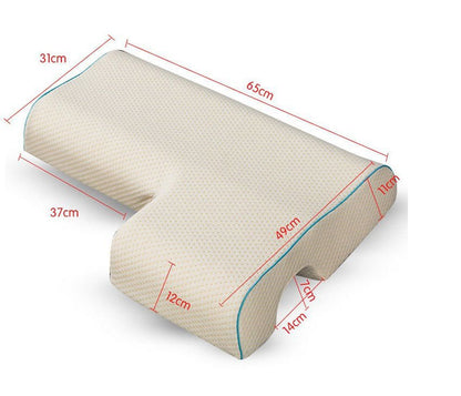 LovelyRLovely LovelyRLovely Slow Rebound Memory Foam C LovelyRLovely Memory Foam Couple Pillow