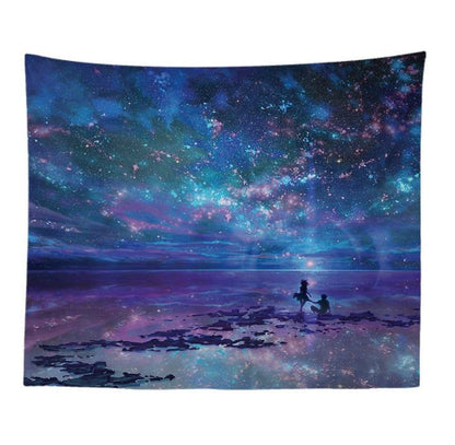 LovelyRLovely LovelyRLovely Star Guardian Tapestry Boh 150x100cm thick LovelyRLovely Star Guardian Tapestry Bohemian