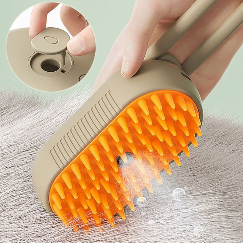 LovelyRLovely LovelyRLovely Steamy Pet 3 In 1 Electric LovelyRLovely 3 In 1 Electric Steam Spray Pet Hair Brushes