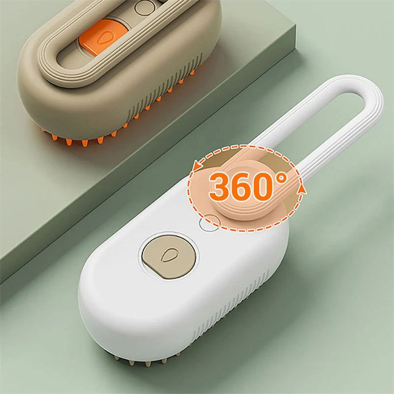 LovelyRLovely LovelyRLovely Steamy Pet 3 In 1 Electric LovelyRLovely 3 In 1 Electric Steam Spray Pet Hair Brushes