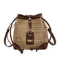 LovelyRLovely LovelyRLovely Straw Plaited Shoulder Bag Khaki LovelyRLovely Straw Plaited Shoulder Bag