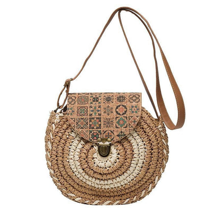 LovelyRLovely LovelyRLovely Straw-weaved Crossbody Bag LovelyRLovely Straw-weaved Crossbody Bag