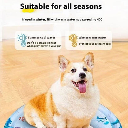 LovelyRLovely LovelyRLovely Summer Cooling Pet Water B LovelyRLovely Summer Cooling Pet Water Bed