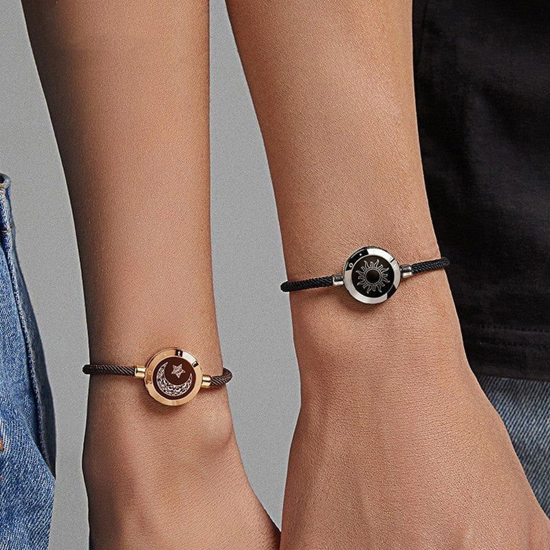 LovelyRLovely LovelyRLovely Sun-Moon Smart Sensing Cou LovelyRLovely Sun-Moon Smart Sensing Couple Bracelet