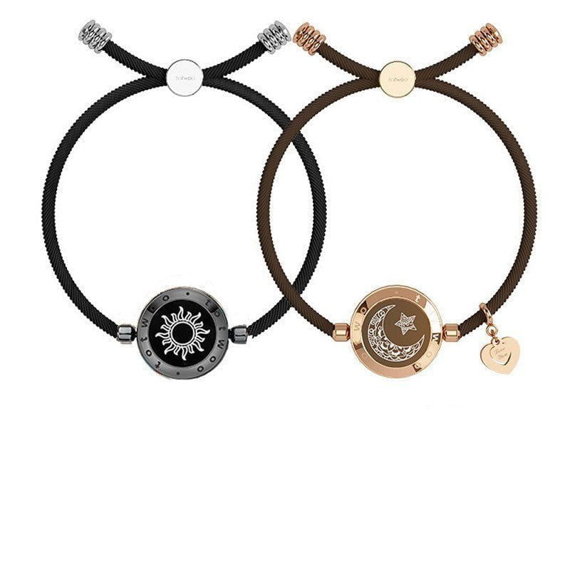 LovelyRLovely LovelyRLovely Sun-Moon Smart Sensing Cou LovelyRLovely Sun-Moon Smart Sensing Couple Bracelet