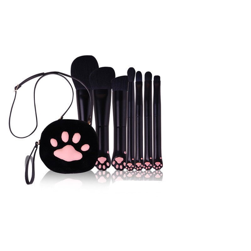 LovelyRLovely LovelyRLovely Super Soft Hair Makeup Br Black LovelyRLovely  Super Soft Hair Makeup Brush Set