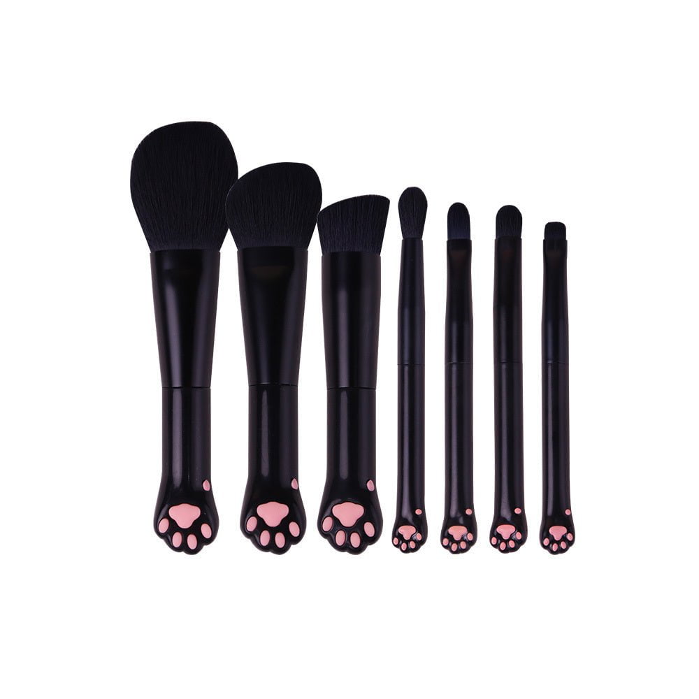 LovelyRLovely LovelyRLovely Super Soft Hair Makeup Br Black LovelyRLovely  Super Soft Hair Makeup Brush Set