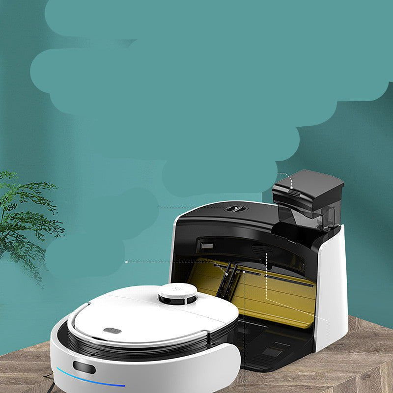 LovelyRLovely LovelyRLovely Sweeping & Mopping Intelli White / EU LovelyRLovely Sweeping & Mopping Intelligent Robot Vacuum