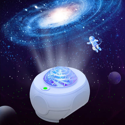 LovelyRLovely LovelyRLovely Swirl Moon & Star Laser At White / USB LovelyRLovely Swirl Moon & Star Laser Atmosphere Lamp