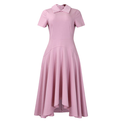 LovelyRLovely LovelyRLovely Temperament High Waist Ban Light Pink / 3XL LovelyRLovely Temperament Banquet Large Swing Dress