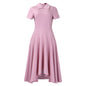 LovelyRLovely LovelyRLovely Temperament High Waist Ban Light Pink / 3XL LovelyRLovely Temperament Banquet Large Swing Dress