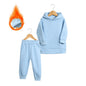 LovelyRLovely LovelyRLovely Thick Children's Hooded S Blue / 100 LovelyRLovely Thick  Children's Hooded Sweater 2-piece Set