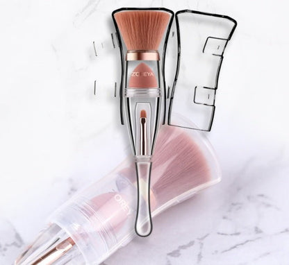 LovelyRLovely LovelyRLovely Three-in-one Makeup Brush LovelyRLovely Three-in-one Makeup Brush Set