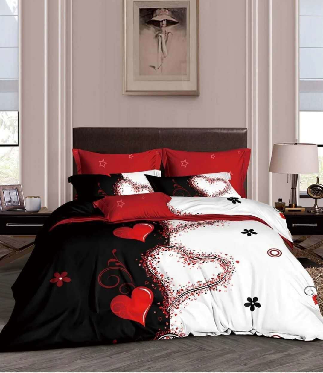 LovelyRLovely LovelyRLovely Three-piece Duvet Set D / 240X220CM LovelyRLovely Three-piece Duvet Set