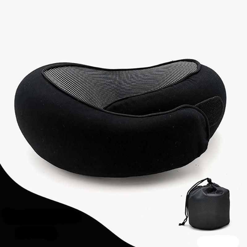 LovelyRLovely LovelyRLovely Travel Neck Pillow Deep black Velcro LovelyRLovely Travel Neck Pillow