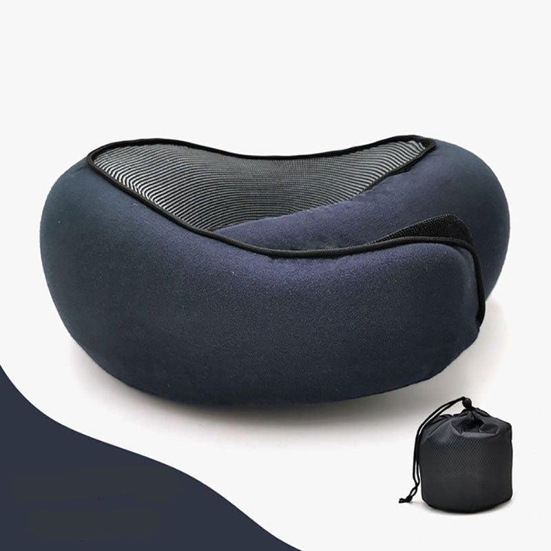 LovelyRLovely LovelyRLovely Travel Neck Pillow Navy blue velcro LovelyRLovely Travel Neck Pillow