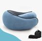 LovelyRLovely LovelyRLovely Travel Neck Pillow Peacock Blue Set LovelyRLovely Travel Neck Pillow