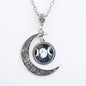 LovelyRLovely LovelyRLovely Triple Moon Goddess Pendan B LovelyRLovely Triple Moon Goddess Pendant Necklace