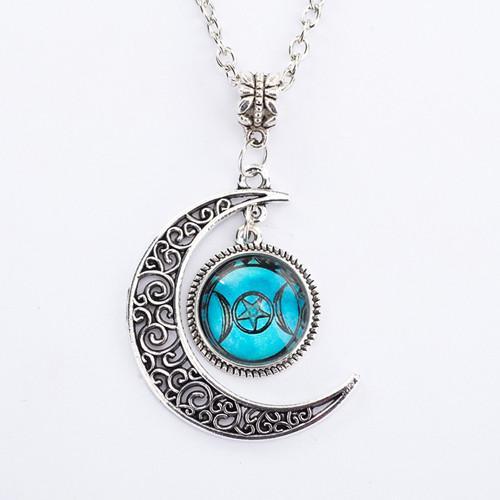 LovelyRLovely LovelyRLovely Triple Moon Goddess Pendan E LovelyRLovely Triple Moon Goddess Pendant Necklace