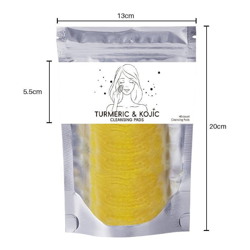 LovelyRLovely LovelyRLovely Turmeric Cleansing Exfolia 40pcs LovelyRLovely Turmeric Cleansing Exfoliating Facial Pad