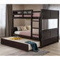 LovelyRLovely LovelyRLovely Twin Size Full Bunk Bed Espresso LovelyRLovely Twin Size Full Bunk Bed