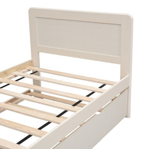 LovelyRLovely LovelyRLovely Twin Size Platform Bed Fra LovelyRLovely Twin Size Platform Bed Frame With Trundle