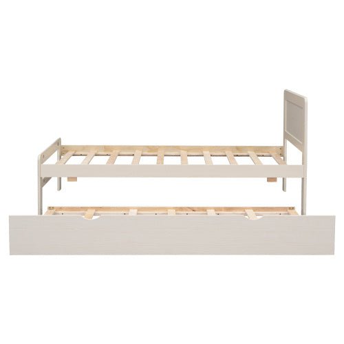 LovelyRLovely LovelyRLovely Twin Size Platform Bed Fra LovelyRLovely Twin Size Platform Bed Frame With Trundle