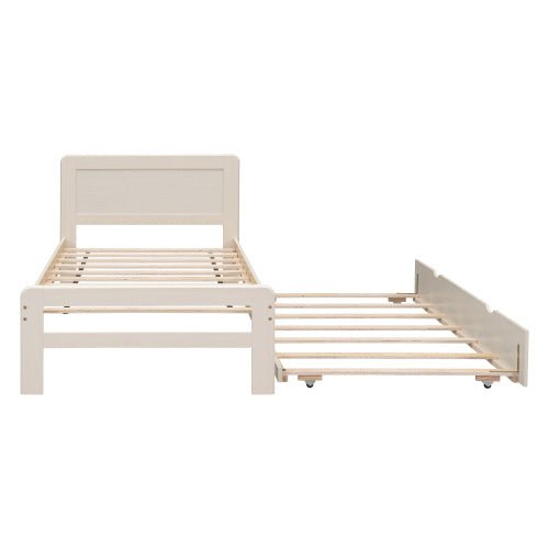 LovelyRLovely LovelyRLovely Twin Size Platform Bed Fra LovelyRLovely Twin Size Platform Bed Frame With Trundle