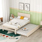 LovelyRLovely LovelyRLovely Twin Size Platform Bed Fra White LovelyRLovely Twin Size Platform Bed Frame With Trundle