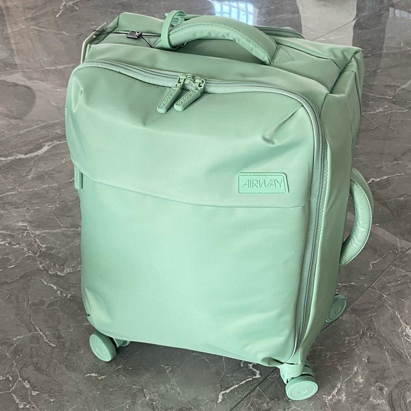 LovelyRLovely LovelyRLovely Ultra-light Waterproof Oxf Bluestone Green / 20 Inches LovelyRLovely Ultra-light Waterproof Oxford Cloth Suitcase