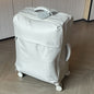 LovelyRLovely LovelyRLovely Ultra-light Waterproof Oxf Stone Gray / 20 Inches LovelyRLovely Ultra-light Waterproof Oxford Cloth Suitcase