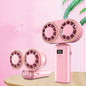 LovelyRLovely LovelyRLovely USB Handheld Mini Fan Pink / USB LovelyRLovely USB Handheld Mini Fan