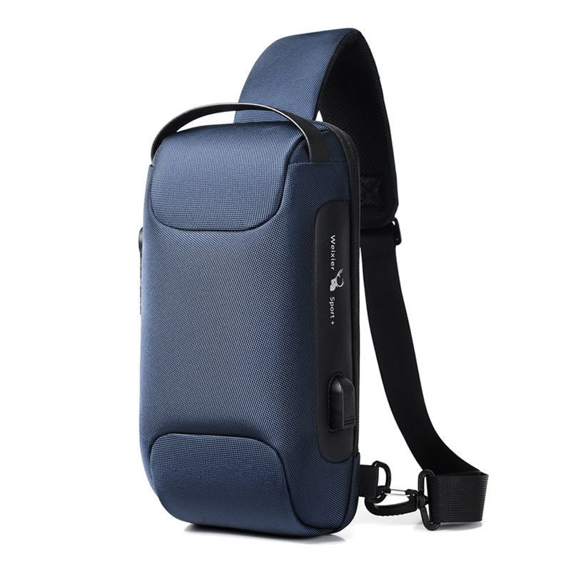 LovelyRLovely LovelyRLovely Waterproof USB Anti-theft New blue LovelyRLovely Waterproof USB Anti-theft Bag