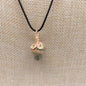 LovelyRLovely LovelyRLovely Winding Small Mushroom Nat Flower green LovelyRLovely Winding Small Mushroom Natural Stone Necklace