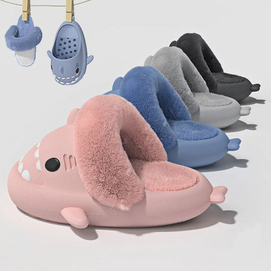 LovelyRLovely LovelyRLovely Winter Shark Slippers LovelyRLovely Winter Shark Slippers