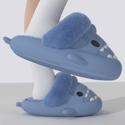 LovelyRLovely LovelyRLovely Winter Shark Slippers LovelyRLovely Winter Shark Slippers