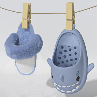 LovelyRLovely LovelyRLovely Winter Shark Slippers LovelyRLovely Winter Shark Slippers