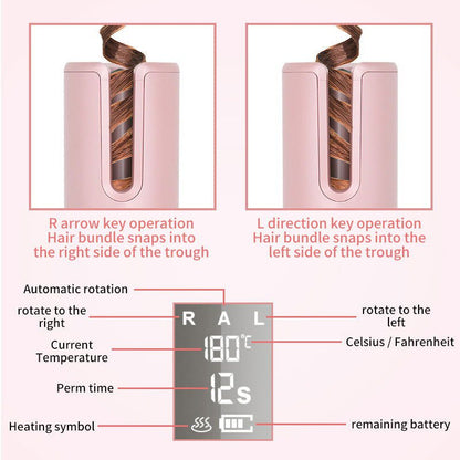 LovelyRLovely LovelyRLovely Wireless Automatic Curler LovelyRLovely Wireless Automatic Curler