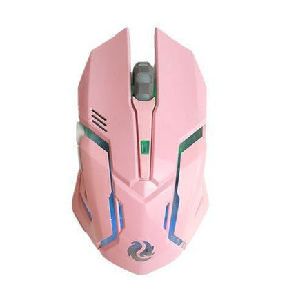 LovelyRLovely LovelyRLovely Wireless Charging Silent G 2.4G pink LovelyRLovely Wireless Charging Silent Gaming Mouse