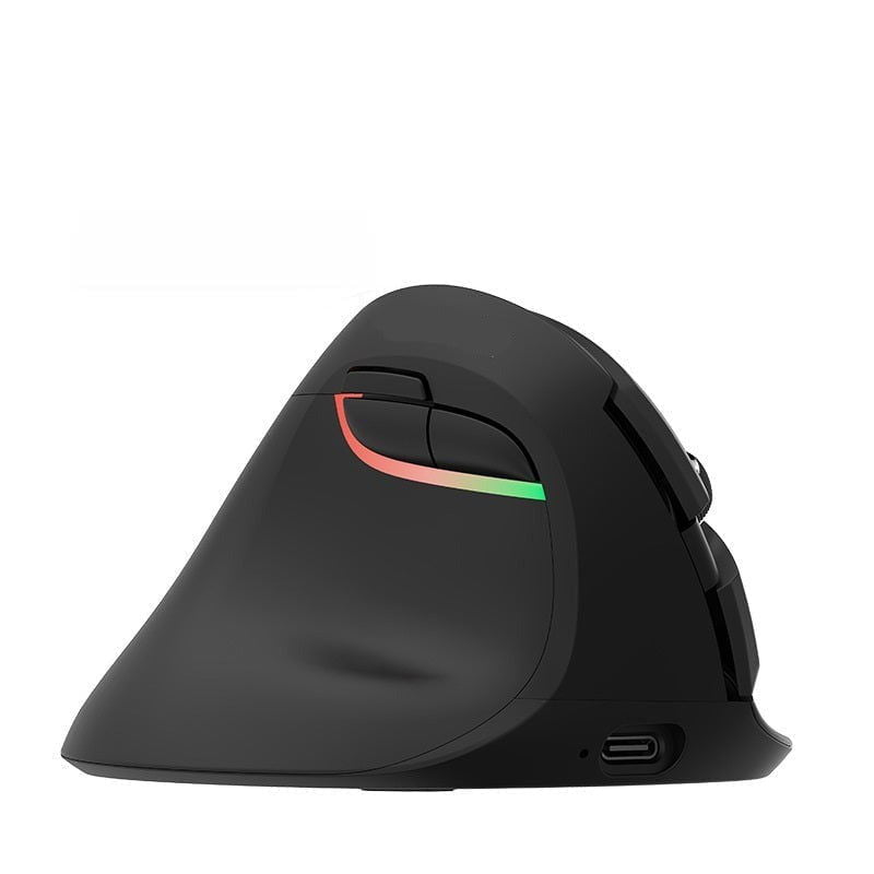 LovelyRLovely LovelyRLovely Wireless Ergonomic Vertica Black LovelyRLovely Wireless Ergonomic Vertical Left-Handed Mouse