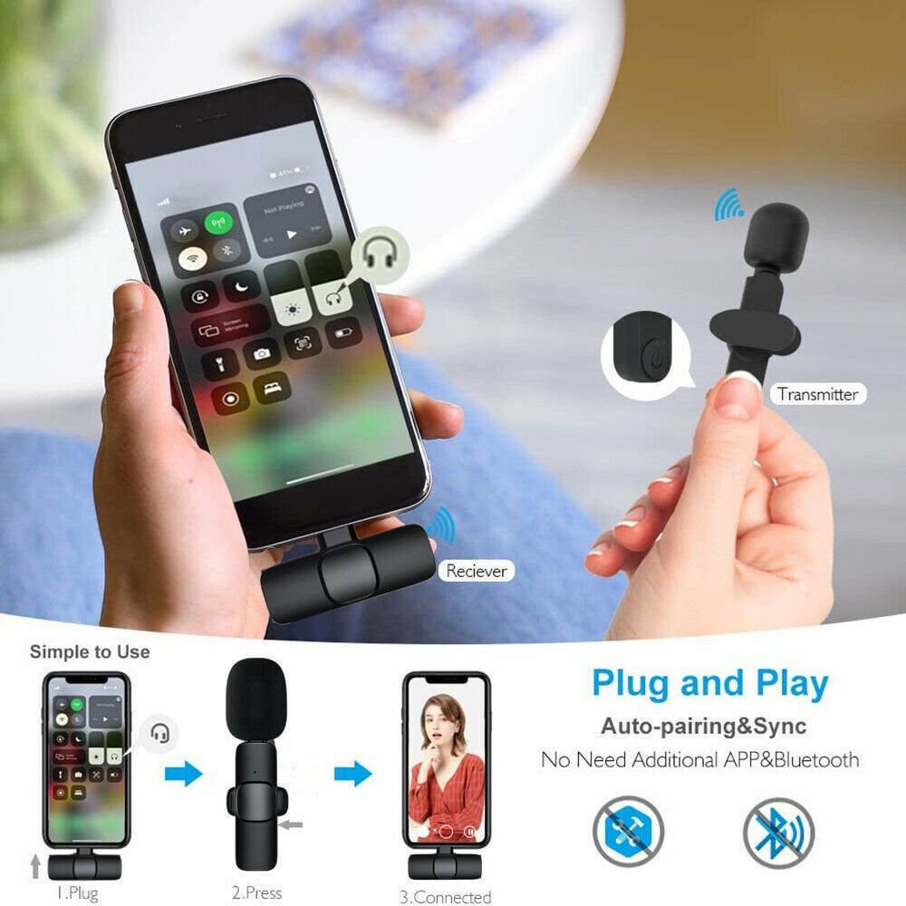 LovelyRLovely LovelyRLovely Wireless Lavalier Micropho LovelyRLovely Wireless Lavalier Microphone