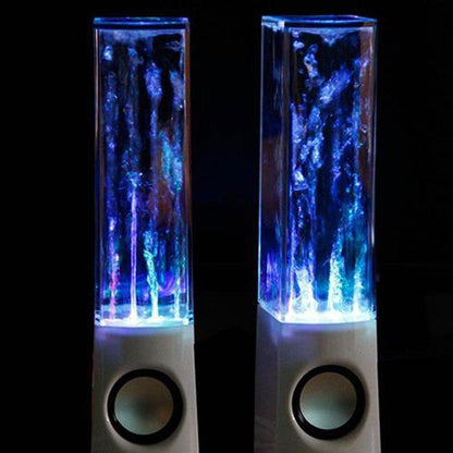 LovelyRLovely LovelyRLovely Wireless LED Dancing Water White LovelyRLovely Wireless LED Dancing Water Speaker