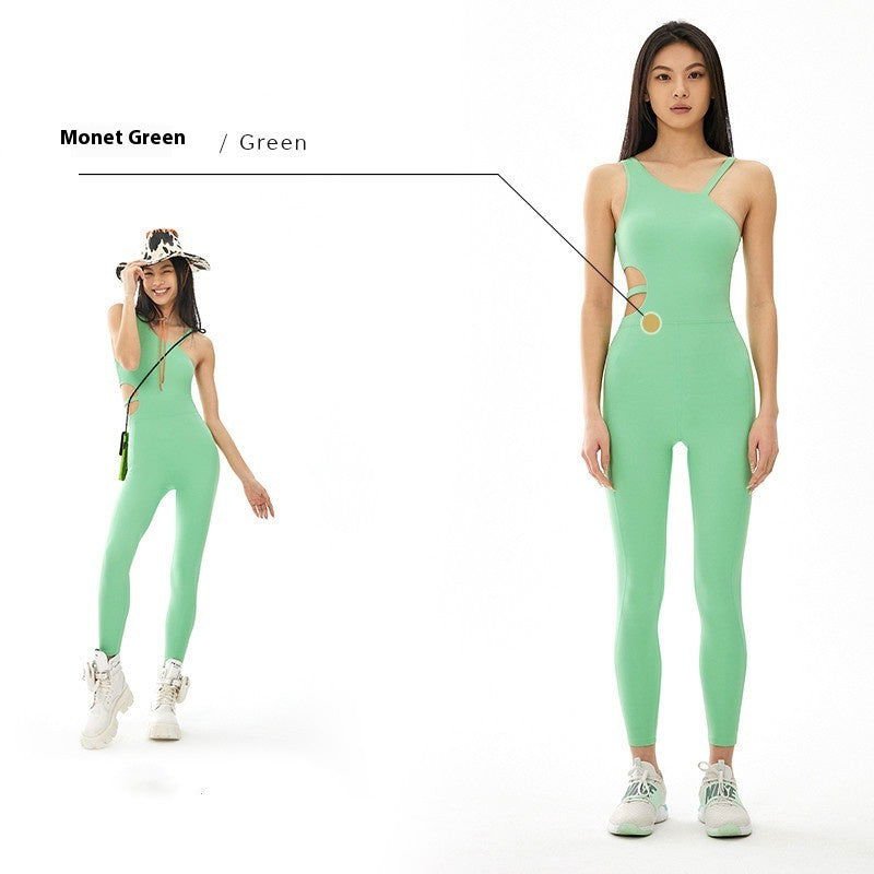 LovelyRLovely LovelyRLovely Women Breathable Workout C Monet Green / L LovelyRLovely Women Breathable Workout Clothes